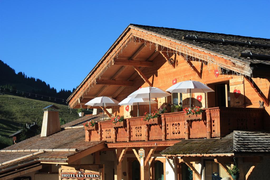 Chalet-Hotel Les Cimes Le Grand-Bornand Eksteriør bilde