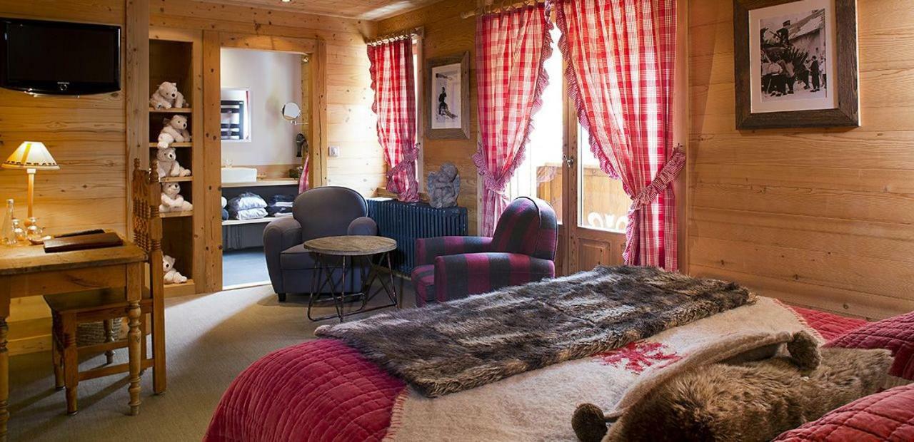 Chalet-Hotel Les Cimes Le Grand-Bornand Eksteriør bilde